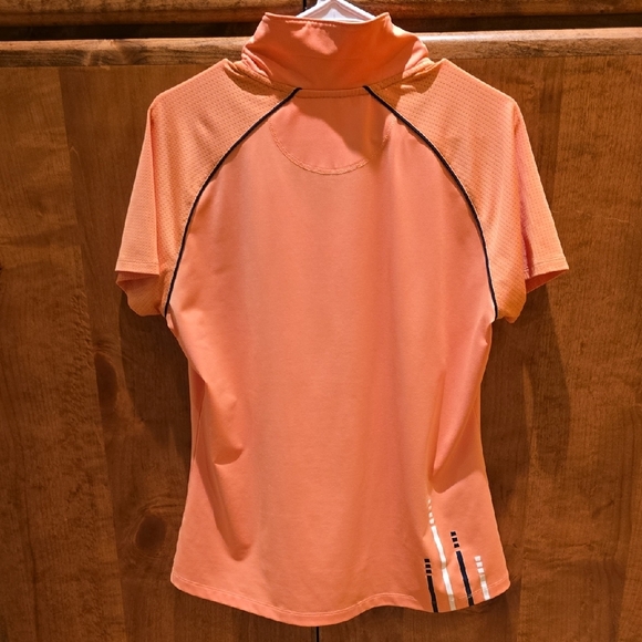 Adidas Orange Sleeveless Polo Jersey - Picture 13 of 13